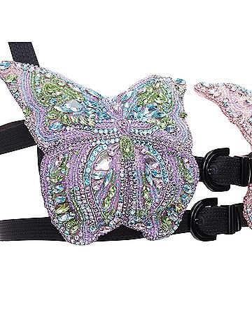 Versace Versace Dua Lipa 2023 Vacanza Bondage Bra (view 2)