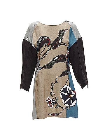 MARNI Marni Floral Print Dropped Sleeve Dress (view 1)