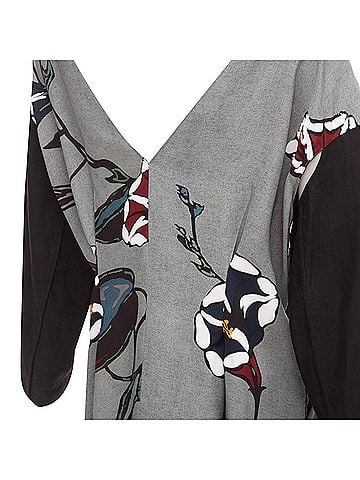 MARNI Marni Floral Print Dropped Sleeve Dress (view 2)
