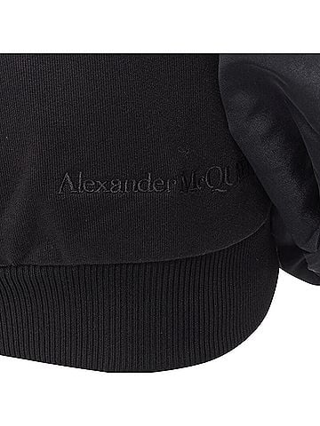 Alexander McQueen Alexander Mcqueen Puff Sleeve Wool Sweater (view 2)