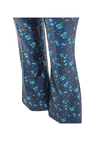 Prada Prada Floral Lurex Brocade Crop Pants (view 2)