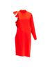 Givenchy 100% Other Red Givenchy 2017 Ruffle Cutout Tunic Top Size 4 - photo 3