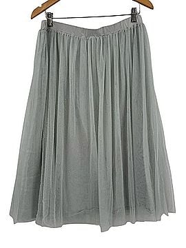 Garnet Hill Tulle Midi Skirt Casual Skirt (view 2)