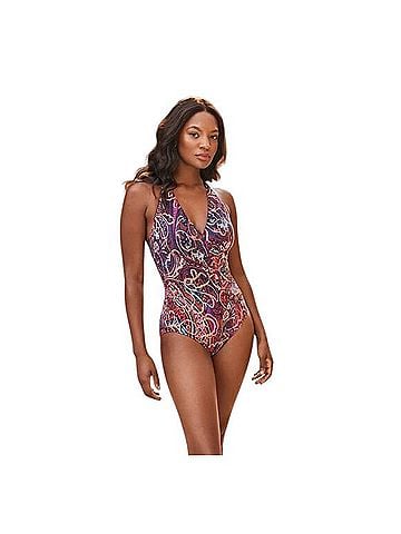 Miraclesuit Wrapsody Dynasty One Piece Swimsuit (view 1)