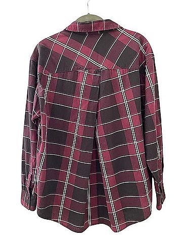 Garnet Hill Boyfriend Oversized Long Sleeve Button-Down Shirt (view 2)