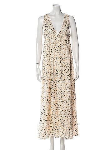 BA&SH Becky Floral Sleeveless Maxi Dress Casual Dress (view 1)