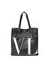 Valentino Black VLTN Turn Lock Vertical Tote One size - photo 1