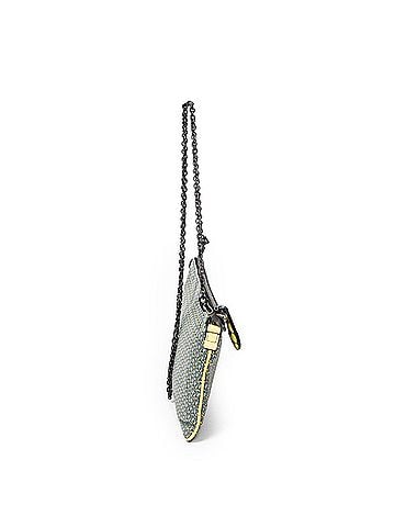Bottega Veneta Chain Zip Clutch (view 2)