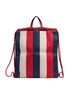 Gucci Blue Striped Drawstring Backpack One size - photo 5