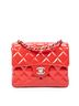 Chanel Red Mini Square Single Flap One size - photo 1