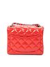 Chanel Red Mini Square Single Flap One size - photo 5
