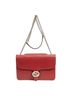 Gucci Red Medium Interlocking GG Chain Crossbody One size - photo 1