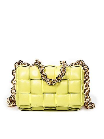 Bottega Veneta Padded Casette Chain Crossbody (view 1)
