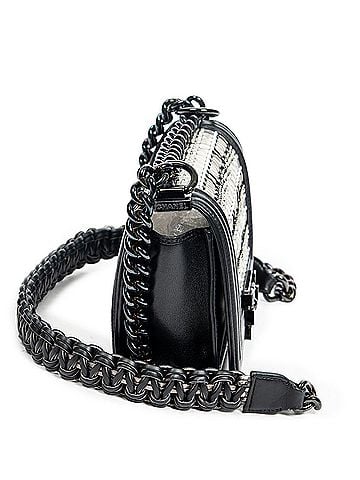 Chanel Ltd. Ed. Thread Woven Small Boy Flap (view 2)