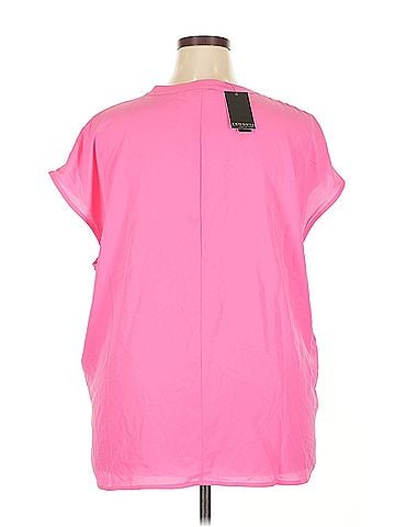 ELOQUII Eloquii Short Sleeve Blouse (view 2)