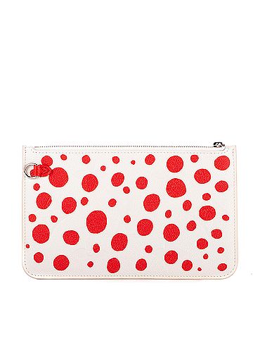 Louis Vuitton Ltd. Ed. Yayoi Kusama Infinity Dots Neverfull Pouch (view 2)