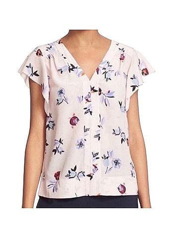 Rebecca Taylor Bellflower Short Sleeve T-Shirt (view 1)