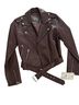 Levi's Brown Faux Leather Jacket Size M - photo 1