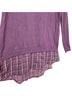 Adrianna Papell Purple Pullover Sweater Size S - photo 5