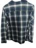 L.L.Bean 100% Cotton Plaid Green Blue Button-Down Shirt Size S - photo 2