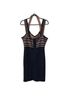 Guess Stripes Blue Orange Cocktail Dress Size XXL - photo 2