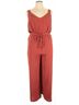 Gilli 100% Polyester Solid Burgundy Gilli Jumpsuit Size 2X - photo 1