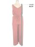 Gilli 100% Polyester Solid Burgundy Gilli Jumpsuit Size 2X - photo 3