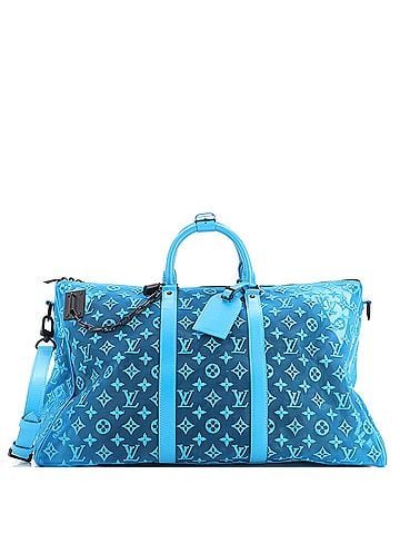 Louis Vuitton Keepall Bandouliere Bag Monogram See Through Mesh 50 (view 1)