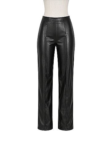 H&M Faux Leather Pants (view 1)