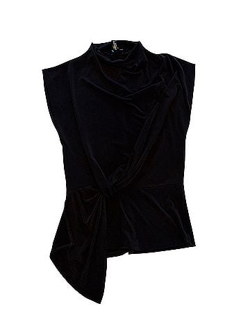 Aqua Sleeveless Blouse (view 1)