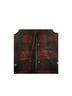 Thread & Supply Plaid Red Black Vest Size S - photo 2