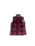 Thread & Supply Plaid Red Black Vest Size S - photo 1