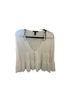 Forever 21 White Long Sleeve Blouse Size S - photo 1
