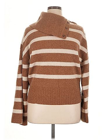 Maeve Maeve Cashmere Pullover Sweater (view 1)