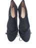 J.Crew 100% Canvas Black Wedges Size 9 - photo 2