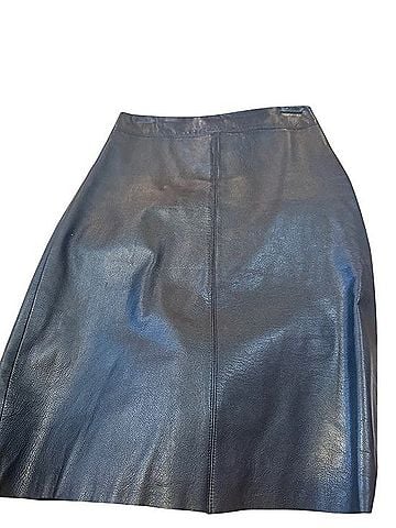 BCBGMAXAZRIA Leather Skirt (view 1)