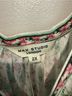 Max Studio Floral Pink Green Casual Dress Size 2X - photo 9