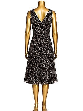 Emporio Armani Velvet Burnout Cocktail Dress (view 2)