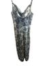 REVELRY Floral Blue Cocktail Dress Size 10 - photo 1