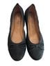 Josef Seibel 100% Leather Solid Black Flats Size EU 39 - photo 1