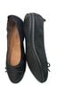 Josef Seibel 100% Leather Solid Black Flats Size EU 39 - photo 2