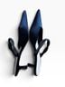 Badgley Mischka 100% Satin Solid Black Mule/Clog Size 10 - photo 9
