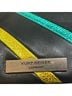 Kurt Geiger 100% Leather Stripes Black Multi Color Shoulder Bag One size - photo 7