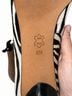 Michael Kors Animal Print Black White Flats Size 6 - photo 5