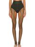 Zhivago Print Green Tights Size 12 - photo 1