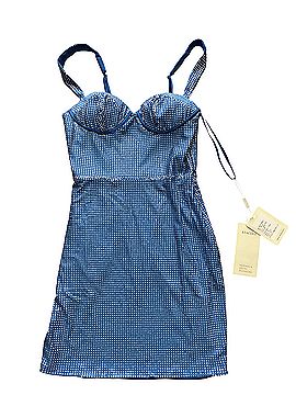 STACEES Ocean blue Cocktail Dress (view 1)