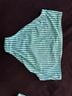 Kona Sol 82% Nylon 18% Spandex 100% Polyester Stripes Multi Color Two Piece Swimsuit Size 18 - photo 4