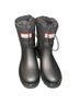Hunter Black Rain Boots Size 6 - photo 1