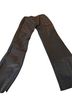 BCBGMAXAZRIA 100% Leather Black Leather Pants Size 2 - photo 2