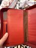 Coach Red Leather Card Holder One size - photo 4